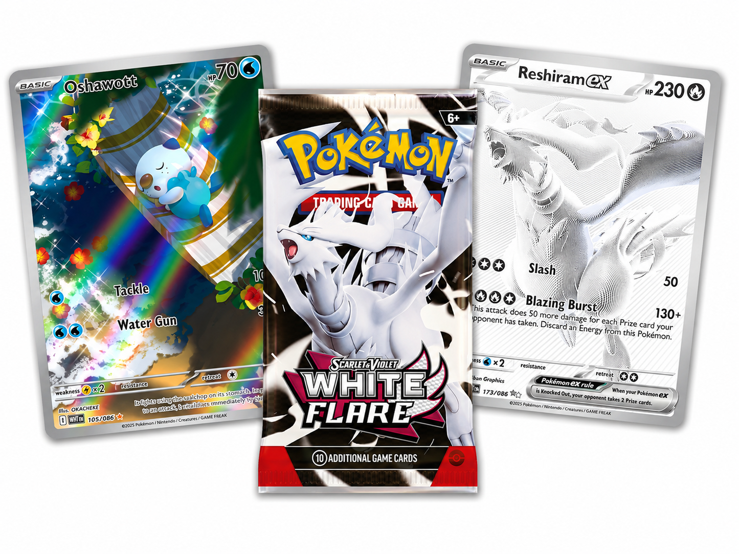 White Flare Booster Pack