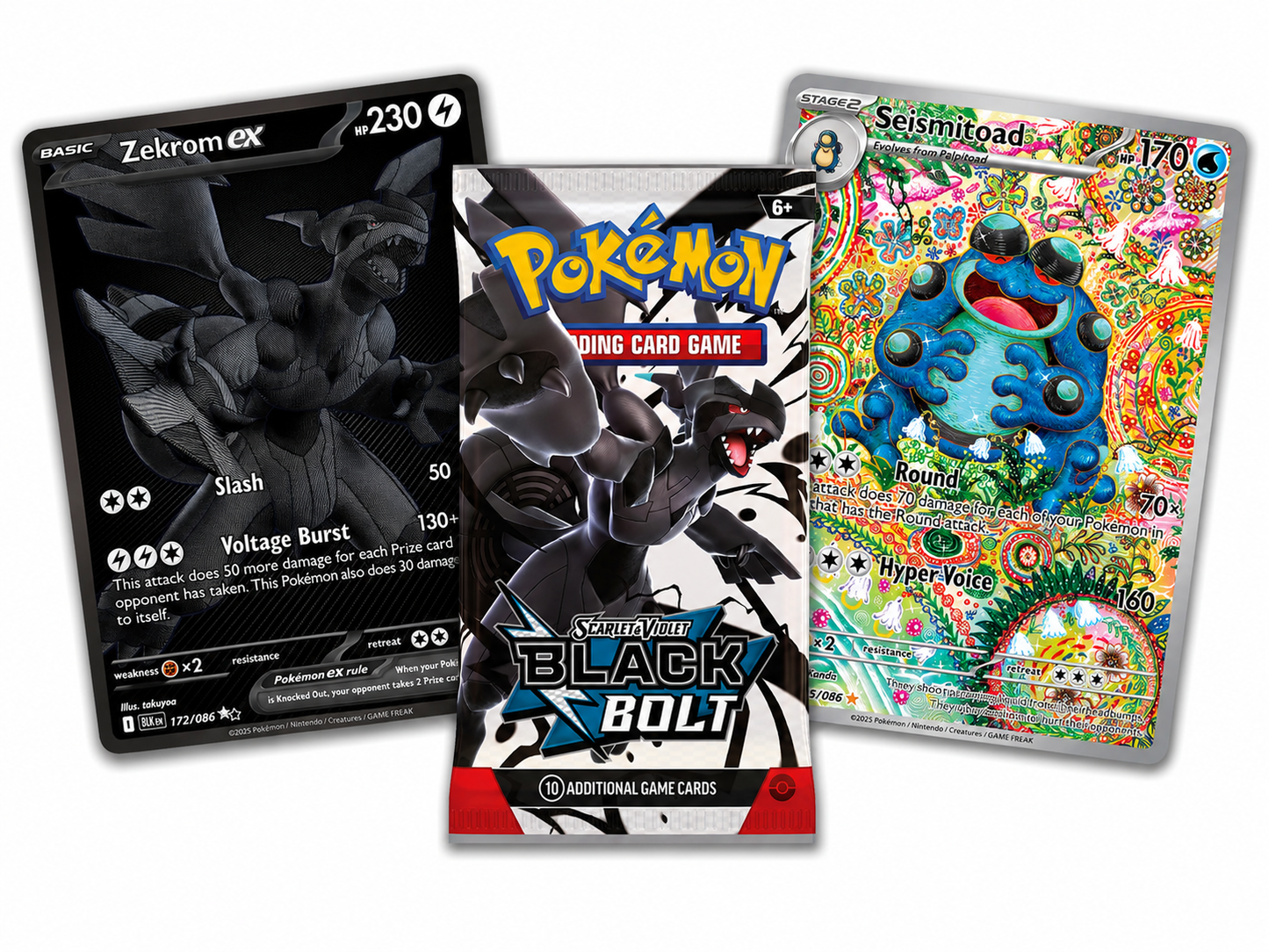 Black Bolt Booster Pack